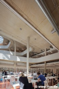 Universitätsbibliothek Marburg: östliche, innere Leseterrasse, Bild 3 (Foto: Möller, Yüzer, Gülenc, Schmidt)