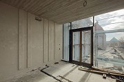 Ausstellungsgebäude Mathildenhöhe: Raum zwischen Hochzeitsturm und Ausstelllungsgebäude