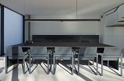 Franz Krüppel GmbH: Besprechungsraum, Stahltisch, Stühle