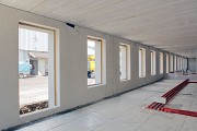 Mineralschaumbau, Crailsheim: Das Gebäude wird mit einer Fußbodenheizung beheizt