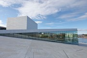 Oper von Oslo: Nordansicht von begehbarer Dachschräge