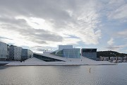 Oper von Oslo: Westansicht