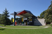 Pavillon "Le Corbusier", Zürich: Nordostansicht
