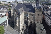 Rathaus Aachen: Luftaufnahme von Süden