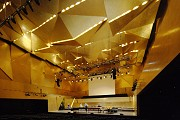 Stettiner Philharmonie: Großer Saal, Bühnenansicht, diagonal