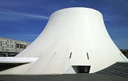 Le Volcan, Le Havre: Konzerthausdetail von Süden