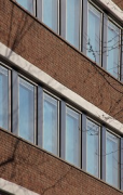 WiSo-Fakultät, Köln: Fassaden close-up von Südwesten