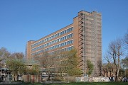 WiSo-Fakultät, Köln: Südostansicht Gebäuderiegel