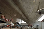 IR Force Center: soffit with exhibits, fig. 1