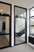 KatHo Aachen: staircase-access, closed fire-door