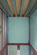 Construction site System Building, staircase 1