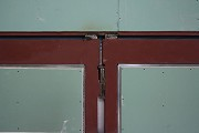 Construction site System Building, detail steel-joint 1