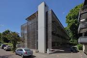Tiegelstraße residential hall: eastern view