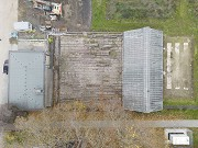 Bonn University Greenhouse: vertical view of the entire complex