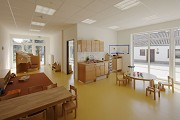 Rüdesheimer Square: inner view children day-care center 2