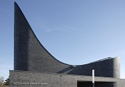Church by the Sea: the saddle-like roof-top