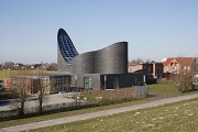 Church by the Sea: Southeastern embankment view