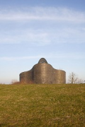 Church by the Sea: Eastern view with embankment