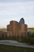Church by the Sea: Northeastern view at sunrise