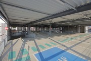Erkelenz mobile station: top, western parking deck, room diagonal