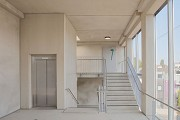 Erkelenz mobile station: Stairhouse with elevator