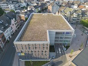 Erkelenz mobile station: northern drone shot