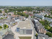 Erkelenz mobile station: southern drone shot, higher altitude