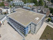Erkelenz mobile station: south-western drone shot