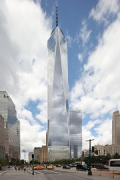 One World Trade Center: southern view from West Street / Liberty Street