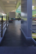 "Le Corbusier" Pavillon, Zurich: roof-terrace access