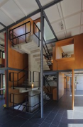 "Le Corbusier" Pavillon, Zurich: open stairhouse, fig. 1