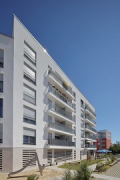Colmdorf-Street, Munich-Aubing: south-western view of cross-wing building