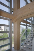 tamedia - intermediate space, façade-detail 1