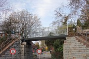 GRP-plastic-bridge, Solingen: eastern-view in total