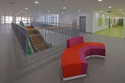 GUtech, Finnish School: upper floor lobby