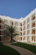 GUtech, accommodations: courtyard, portrait-picture