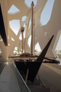GUtech, History of Sciences Centre: Northern Vestibule, Dhaus (ancient sailing ship)