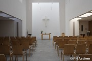 Genezareth-church: church-room ground-floor middle-axis, fig. 3 (photo: Lennartz, Dückers)