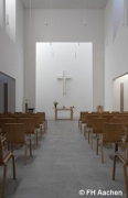 Genezareth-church: church-room ground-floor middle-axis, fig. 4 (photo: Lennartz, Dückers)