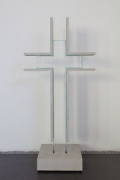 Heinsberg Christ's church: altar-cross, croped, frontal view (design: H. Weiss, D. Lange, J. Wübbe)