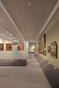 Musée La Boverie: basement ceiling-view. It is made of precast-concrete-elements