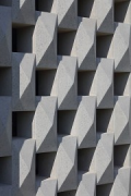 P5 parking, Mannheim: Interwoven precast concrete surface