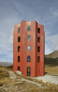 Red Tower, Origen: north-eastern view