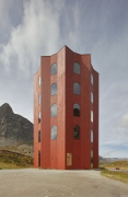 Red Tower, Origen: northern view