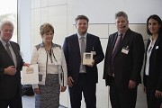 Schlüter-Workbox inauguration: DGNB-platinum-certificate presentation
