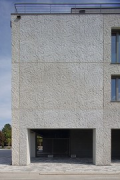 Zuber Beton, Crailsheim: precast concrete axis without windows