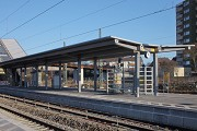 Leverkusen-Opladen railway-station: western-view of track 2