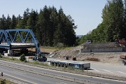 A45-bridge, Haiger: transport-preparation