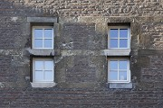 Burtscheid Abbygate: the upper floor windows are to small for rescue