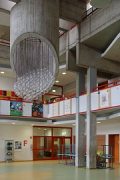 Altlünen grammar school: School auditorium with shaft-like skylight, fig. 3